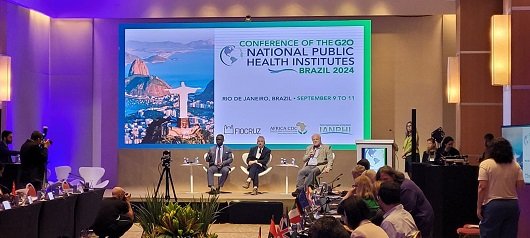 Conferência dos Institutos Nacionais de Saúde termina com pedido de apoio ao G20