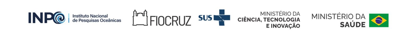 Logos Institucionais: INPO, Fiocruz, Ministérios