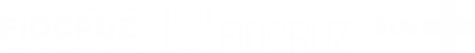 Régua de Logos Fiocruz e SUS